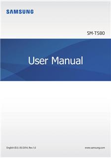 Samsung Galaxy Tab A6 2016 manual. Smartphone Instructions.